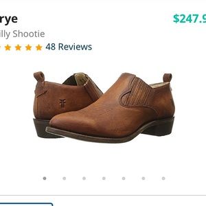 Brown Frye Booties